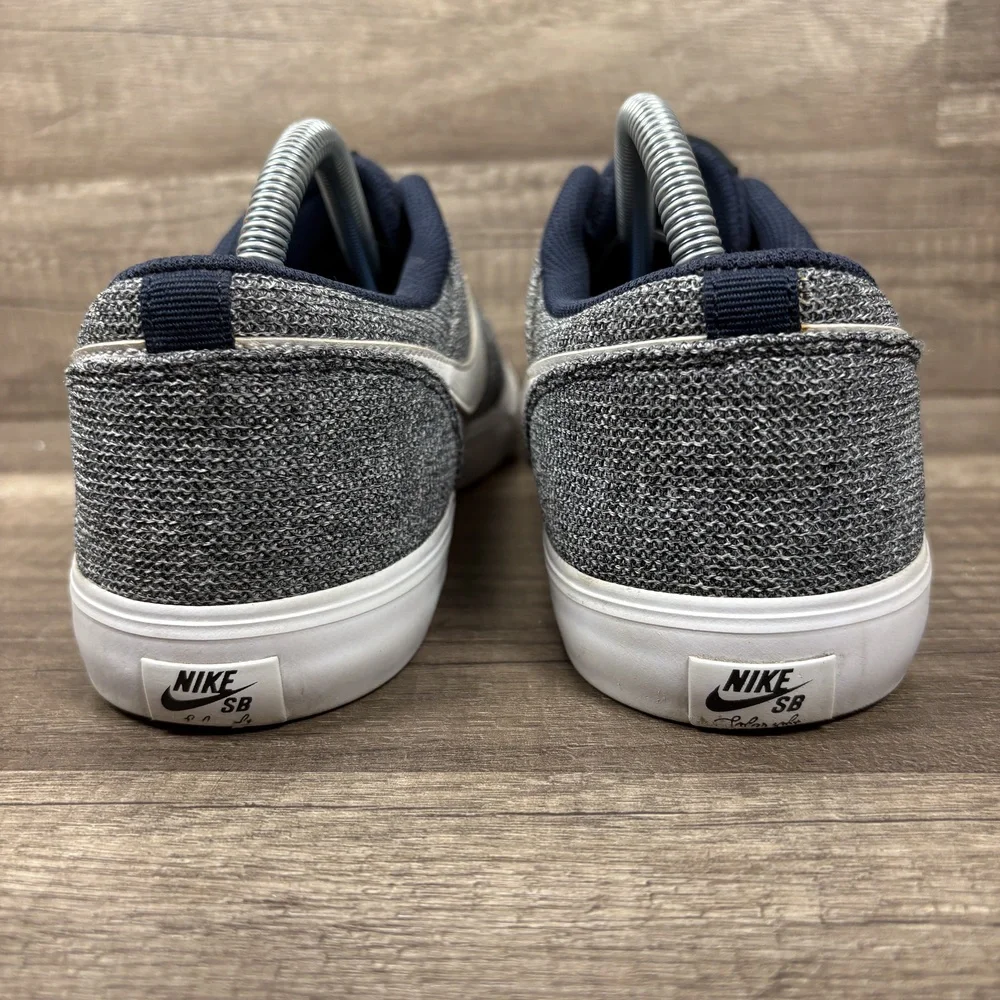 Nike SB Portmore Gray Mens US Size 9.5 EUR 43 880269-401 Sneakers